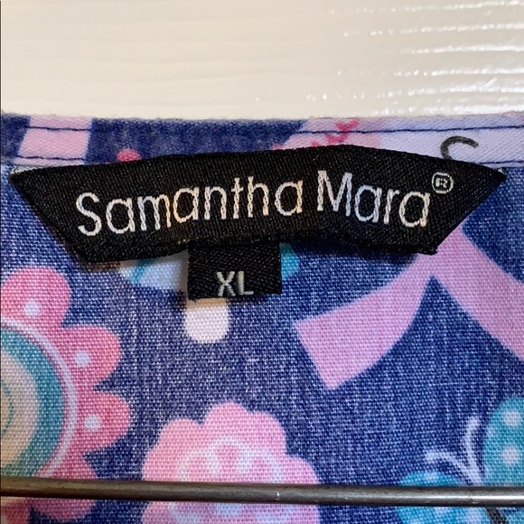 Samantha Mara XL Scrub Tops - Picture 2 of 4